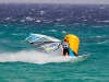 Lonesome jibing while a heat at the Fuerteventura Worldcup 2011 (Pic: Carter/PWAworldtour).