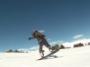 Jonas Ceballos snowboarding in Andorra