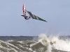 Kevin Pritchard is still on fire onefooted and onehanded (Pic: John Carter/ PWAworldtour 2010).