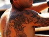 Dario Ojeda´s tattoo - Pic: PWA/John Carter