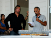 Antoine Questel and the organizer Arnaud Daniel ©Chrystéle Escure 2013, St.Barth Cup 2013