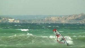 Cyril Moussilmani in waves