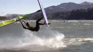 River Gorge windsurfing action