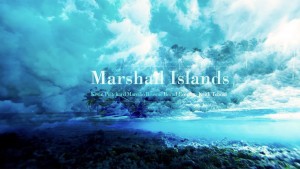 Wave windsurfing at the Marshall Islands