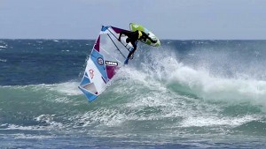 Wave windsurfing in Brittany