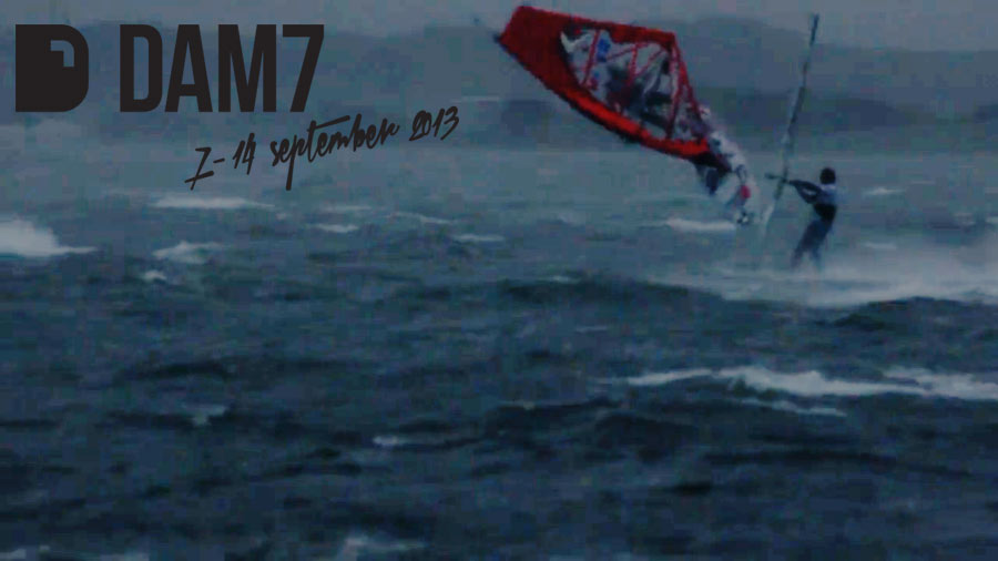 The storm front kicked in during the DAM7 PWA Freestyle event 2013