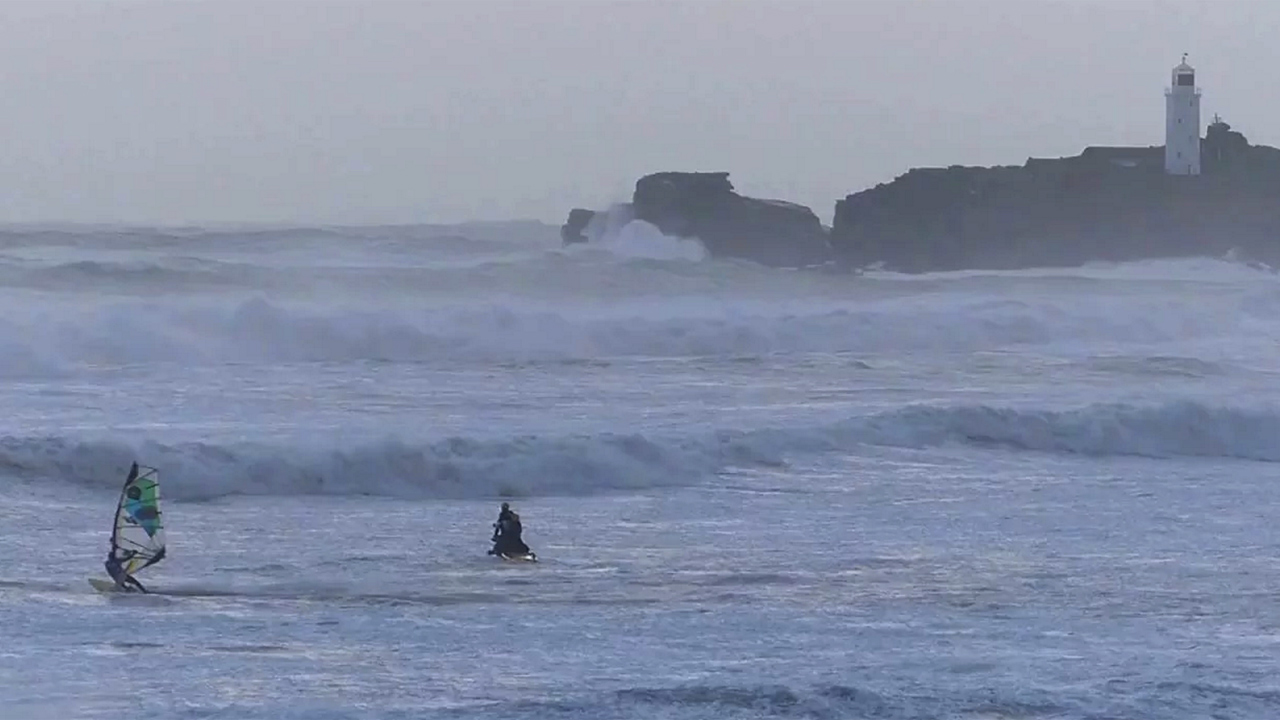 Red Bull Storm Chase final in Cornwall