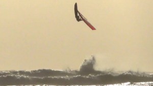 Jaeger Stone windsurfing in Australia