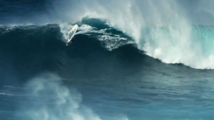 Windsurfing in Jaws Video