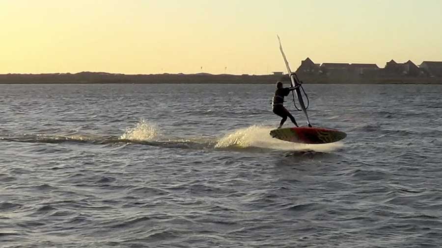 New windsurfing move by Steven van Broeckhoven
