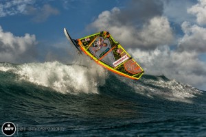 John Skye on Maui during the World Cup finals (Pic: AWT/ Simon Crowther)