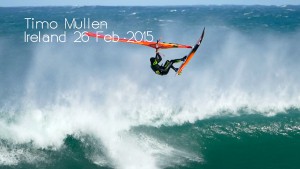 Timo Mullen rips waves in Ireland