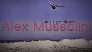 Alex Mussolini windsurfing on Tenerife