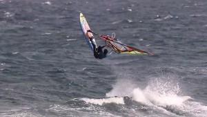 Marc Pare flies high in waves