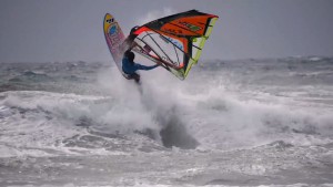 Marc Pare Rico nearby Almeria in waves