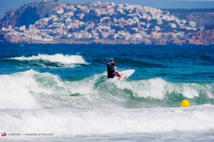 Ross Williams has fun in the surf (Pic: Carter/PWA)