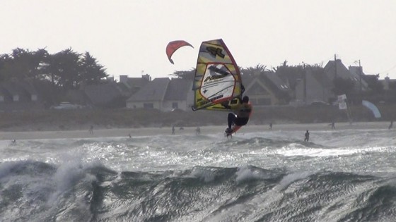 Windsurfing Jump by Robby Swift