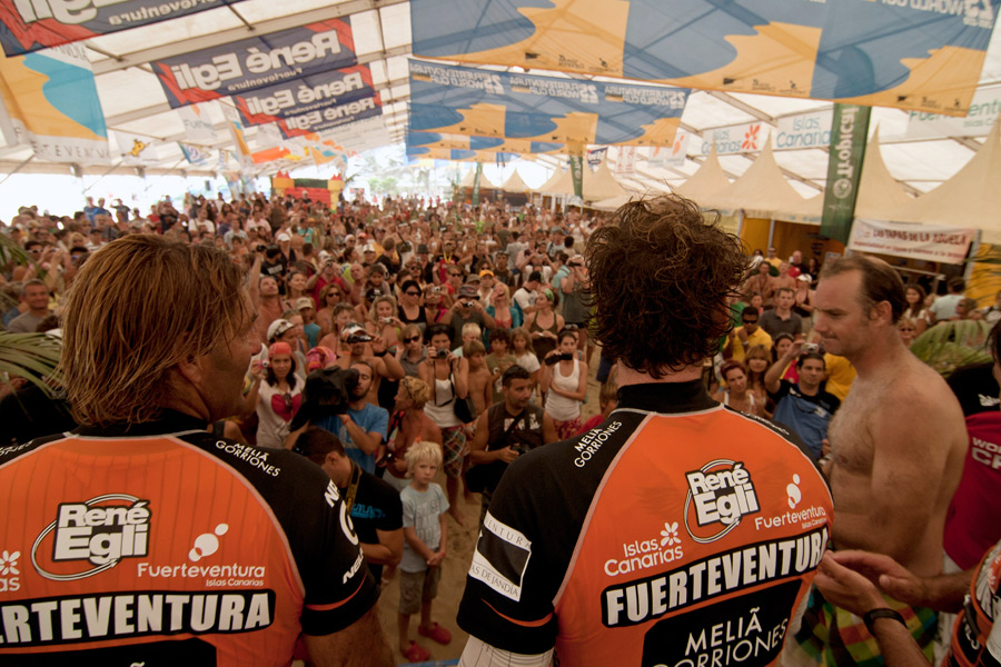 Full house in 2012 during a Slalom winners announcement