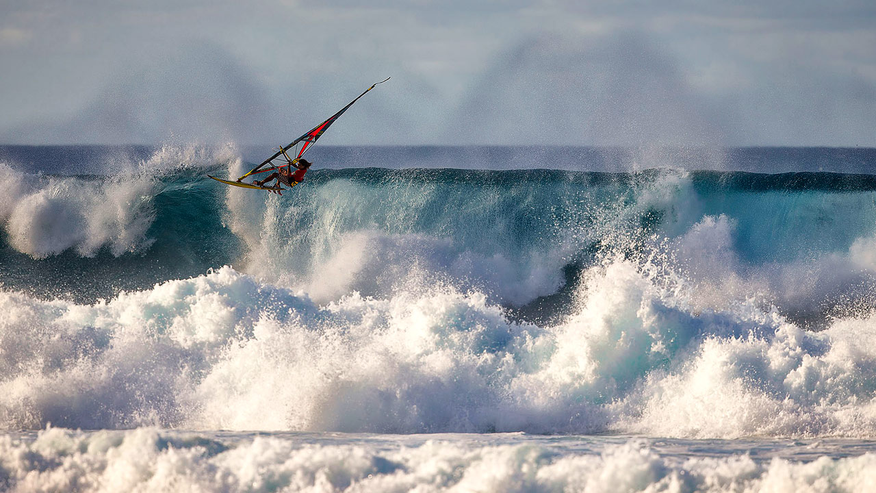 Huge air in a critical section by Bernd Roediger (Pic: Carter/PWA)