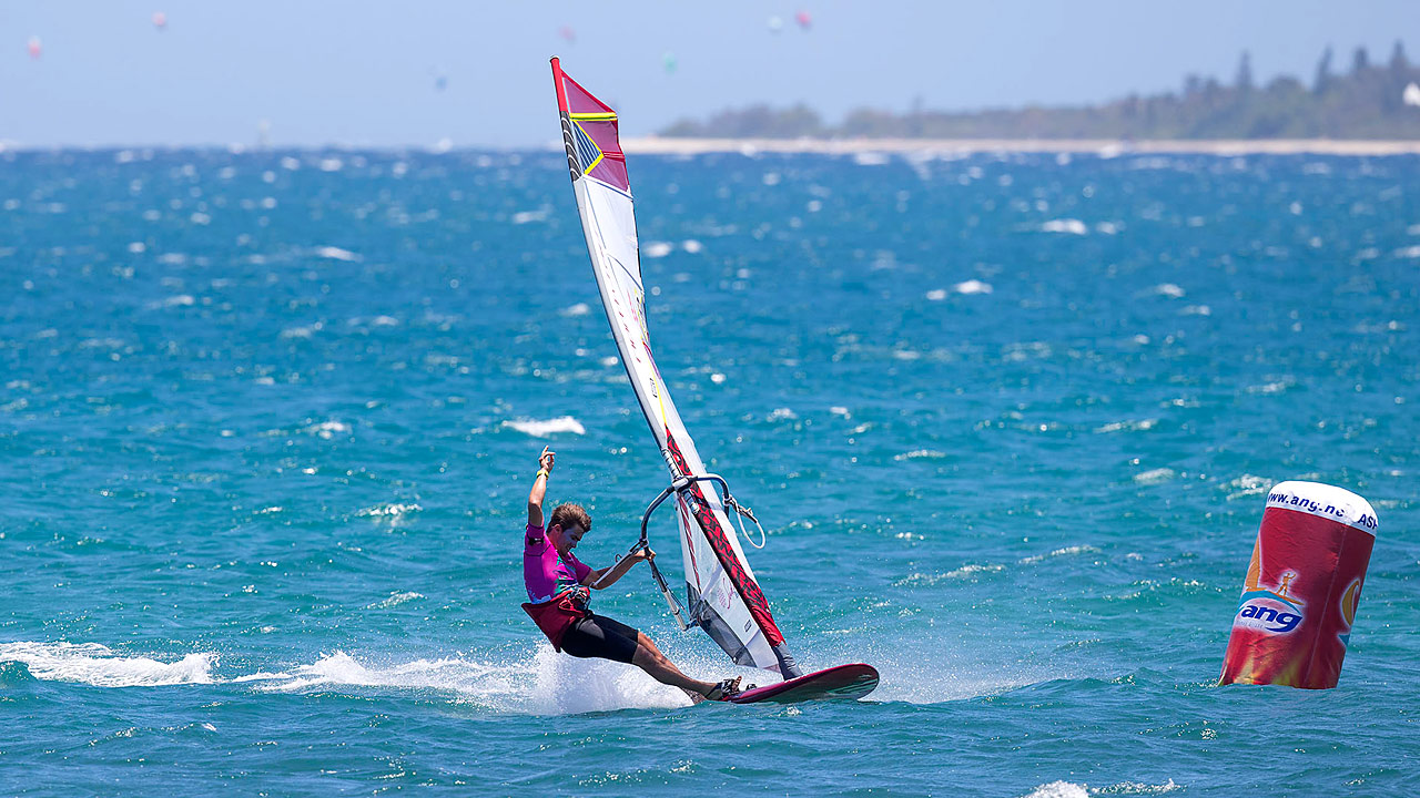 Pierre Mortefon on title course after day 2 (Pic: Carter/PWA)