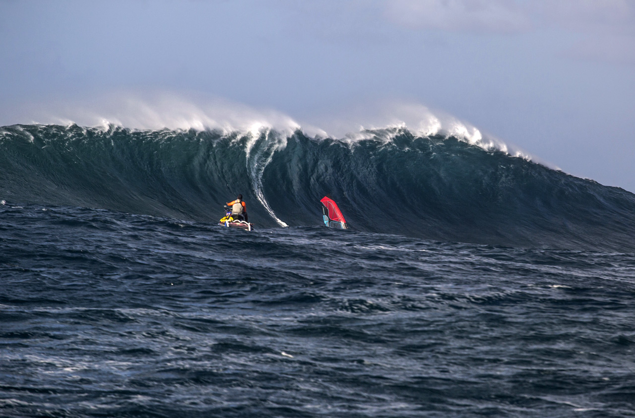 Rudy Castorina at Jaws (Pic: Pierre Bouras)