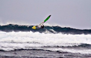 WeshWesh in waves at Fuerteventura's North Shore