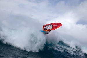 Scott McKercher in a big section at Ho'okipa, Maui (Pic: Starboard)