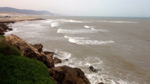 Moulay rocks and beach view (Pic: AWT)