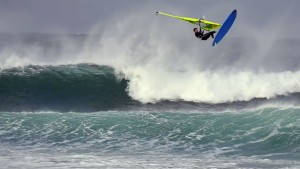 Jack Hunt with a huge Aerial o0ff the lip in Scotland