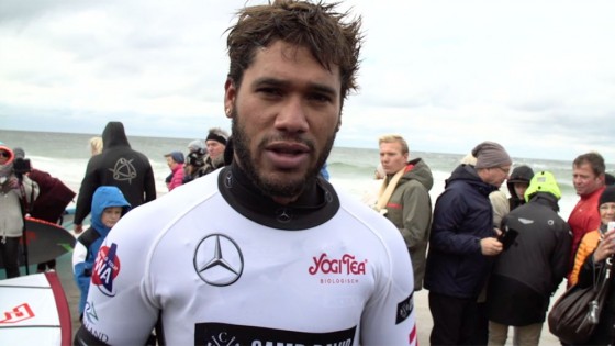 Gollito Estredo - Statement after his victory at PWA Windsurf World Cup Sylt 2016