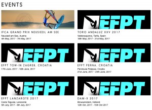 EFPT tour plan 2017