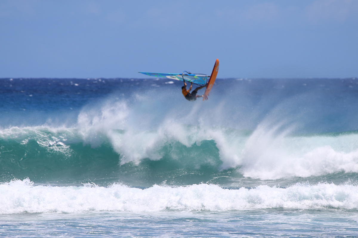 Marco Revel with a big Aerial at Diamond Head