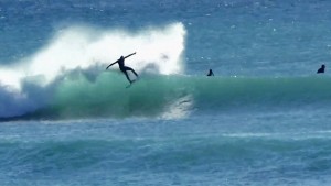Adam Warchol surfs, windsurfs and skates