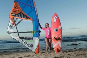 Aloha Classic winner Sarah Hauser wins teh 2018 Aloha Classic (Photo: SiCrowther/IWT)