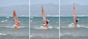 Tonky has created a unique style in freestyle windsurfing