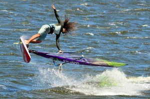 Dudu Levi at Rietvlei lake in the freestyle mode