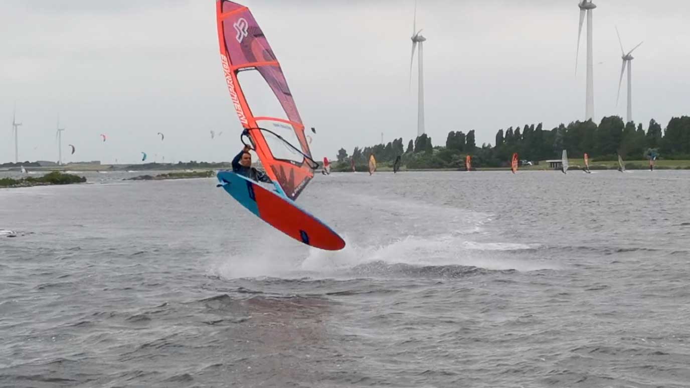 Lollypop by Dutch windsurfer Maarten van Ochten