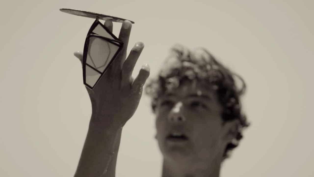 Lennart Neubauer in Mowgli the windsurfer by Guy Briche and Alex Stamataris