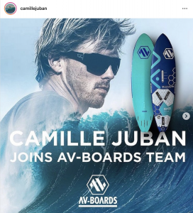 Camille Juban joins AV-Boards Team