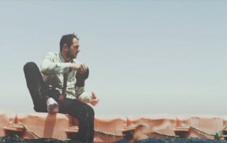 Yarden Meir in the video of The Burgler in Eilat
