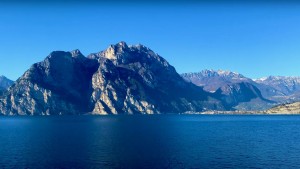 Lake Garda in the winter