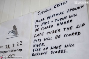 Judging criteria in Sal, Cabo Verde (Photo: Carter/PWAworldtour)