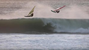 Windsurfing in Peniche